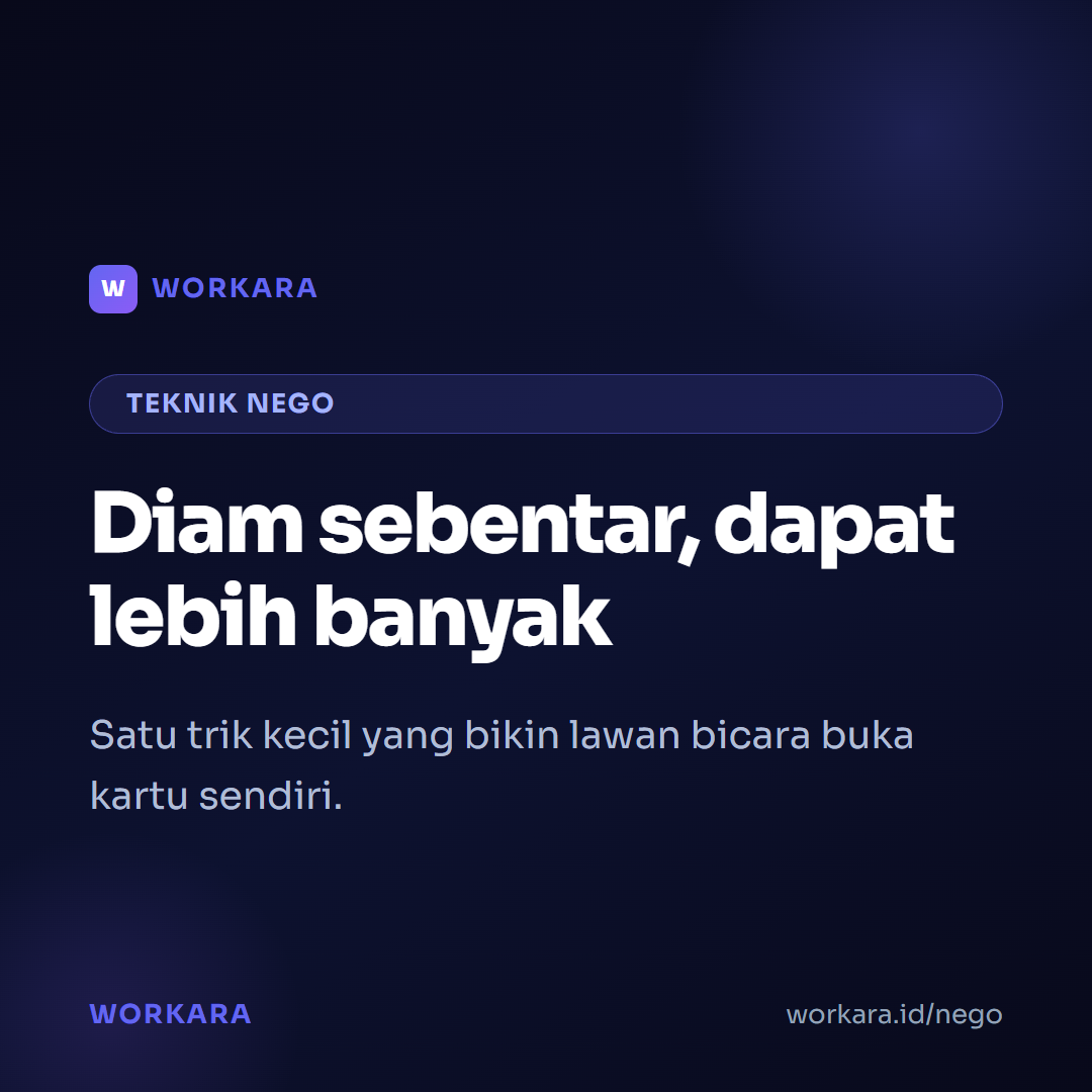 Ilustrasi situasi nego - bagian 1