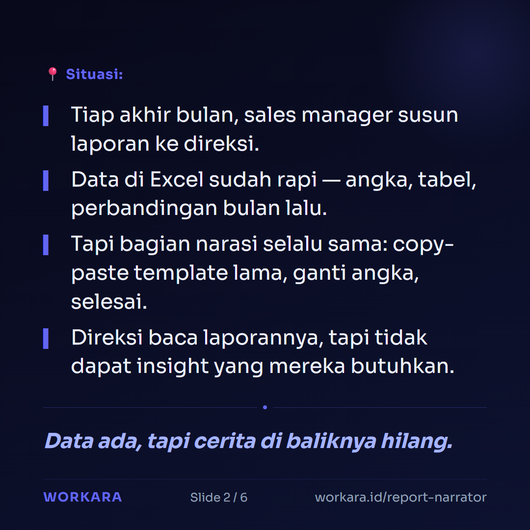 Ilustrasi Report Narrator - bagian 2