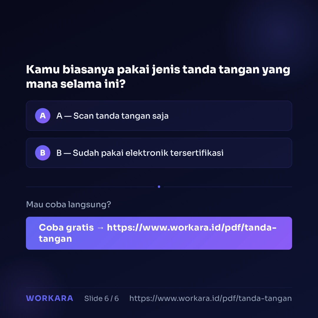 Coba PDF Organizer di Workara