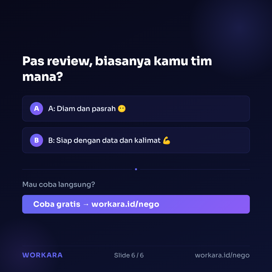 Coba Nego AI di Workara