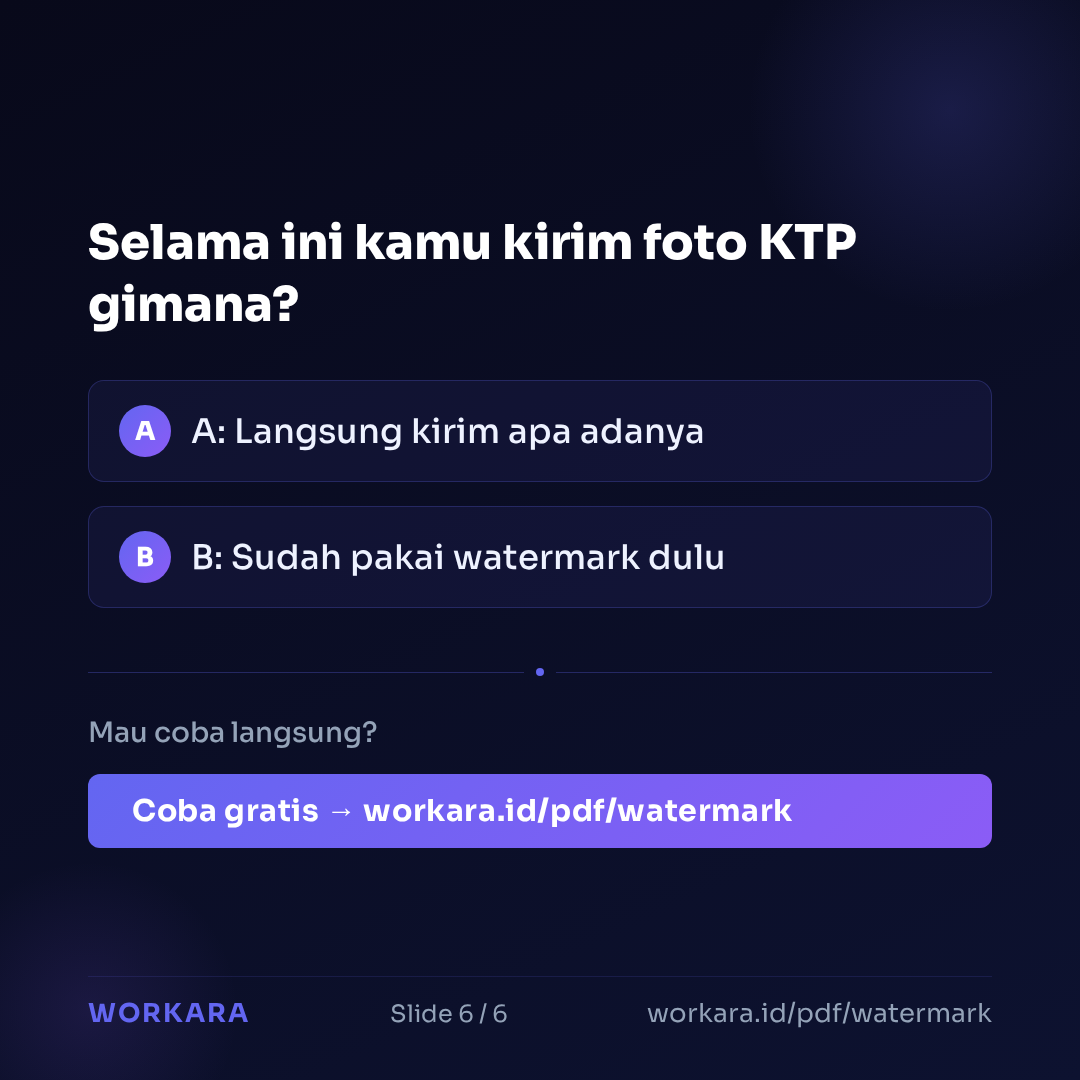 Coba PDF Organizer di Workara